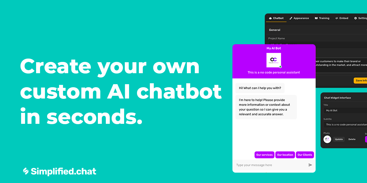 Create Your Own No-code ChatGPT Chatbot in Minutes