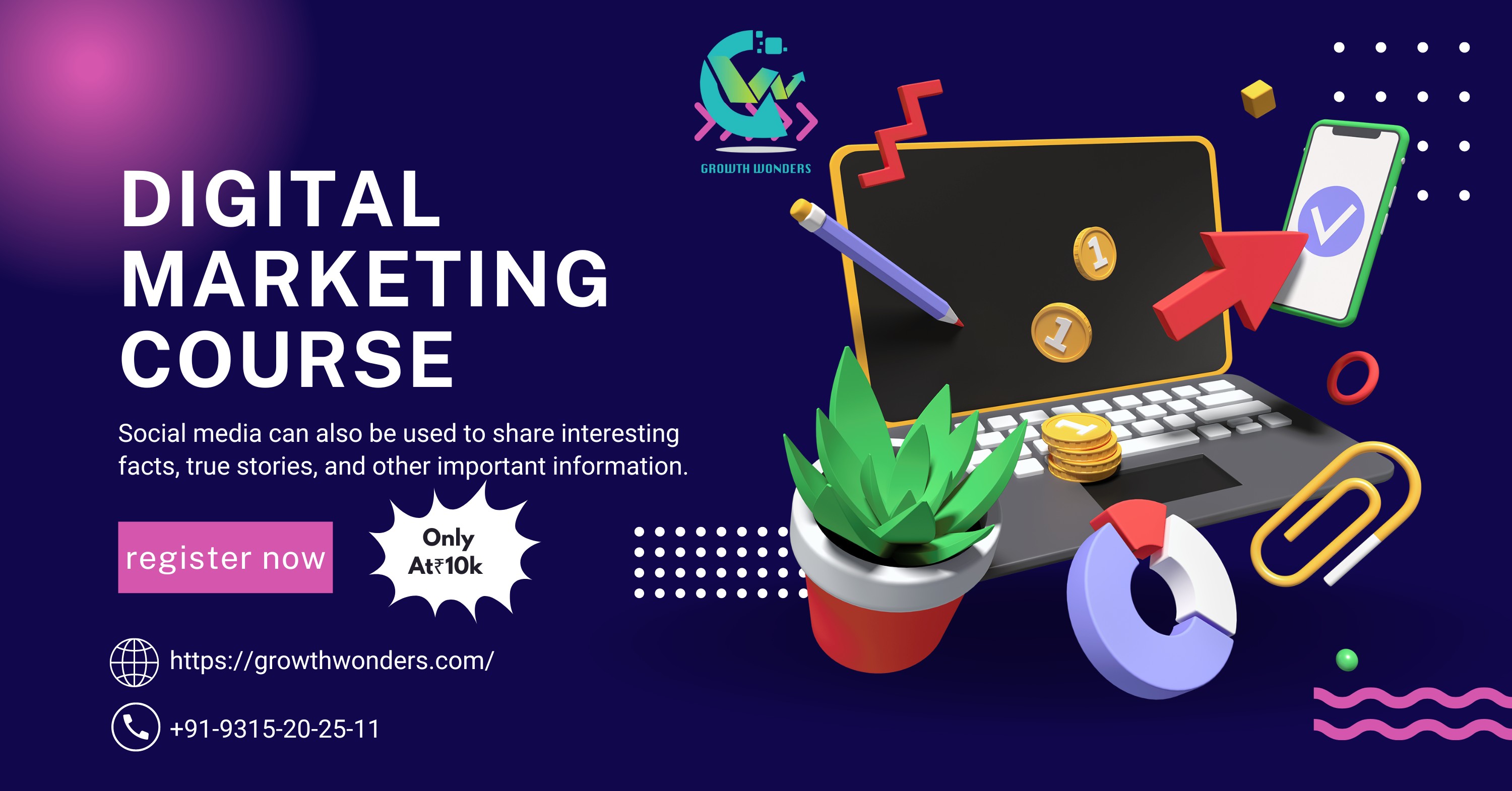 Grow Your Digital Potential with Growth Wonders Pvt Ltd