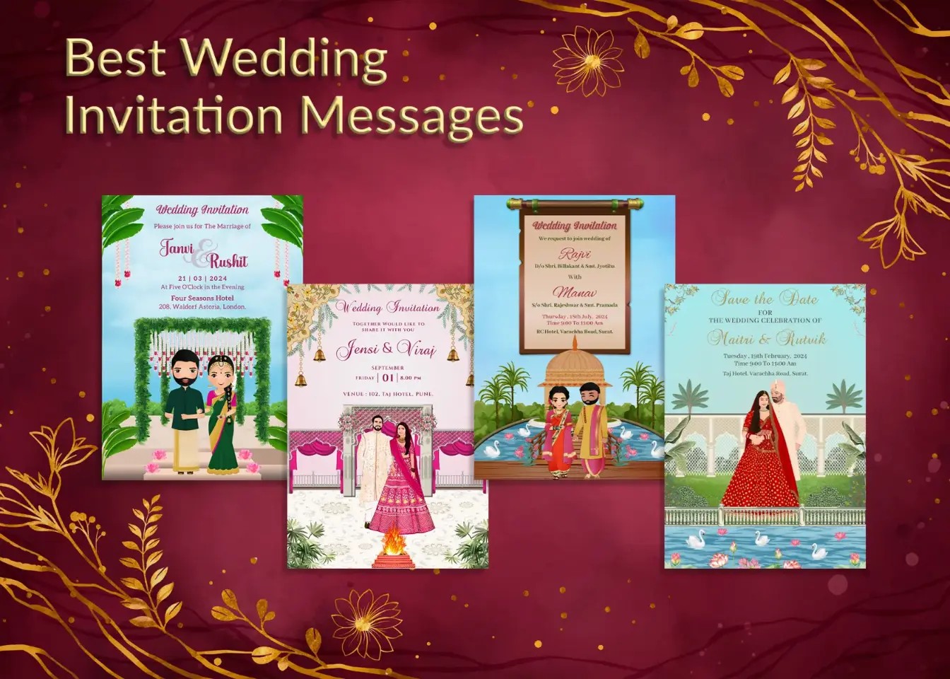 Message Ideas for Wedding Invitations: Crafting the Perfect Sentiment