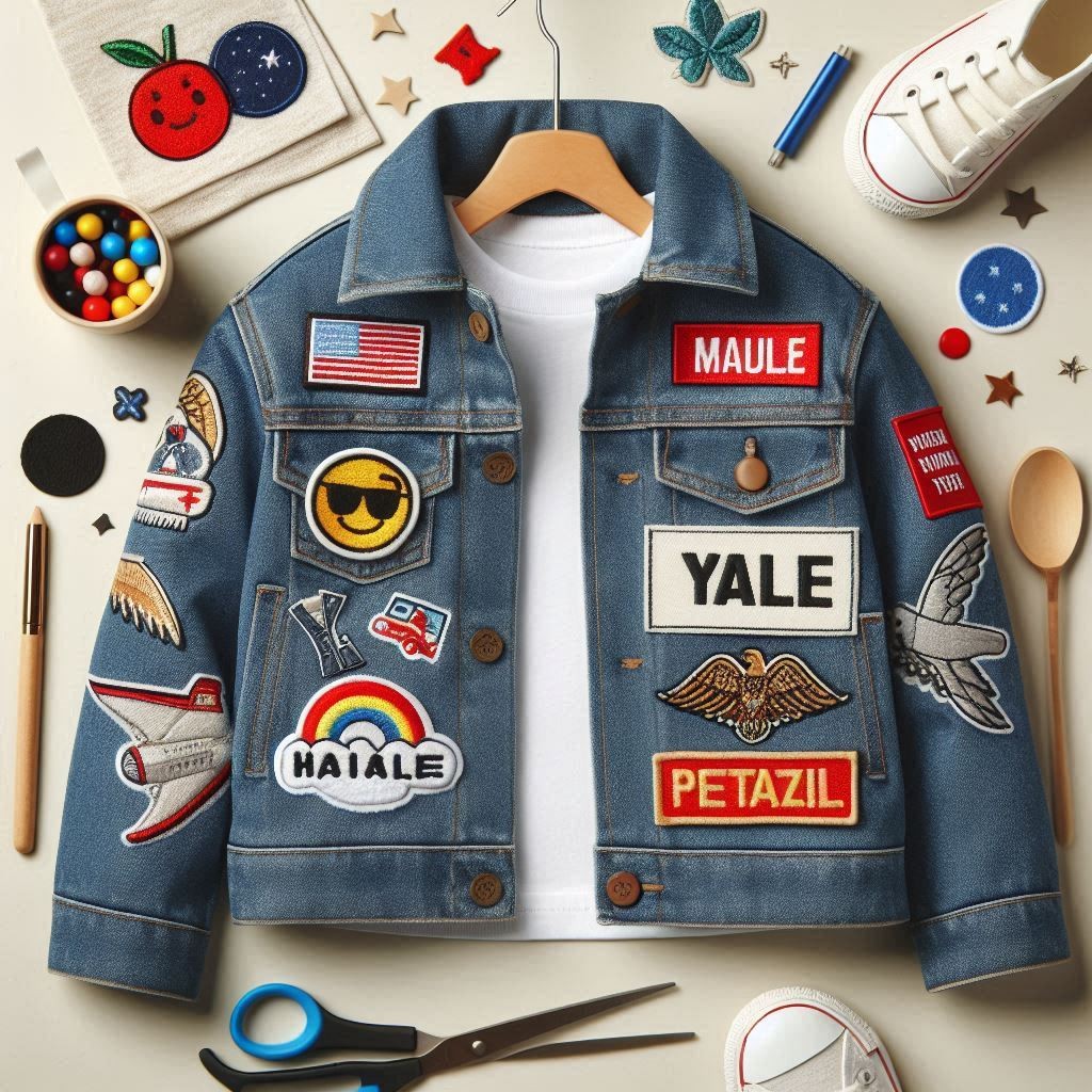 Personalized Denim Jackets for Kids: How to Add Individuality with Patches and Appliqués