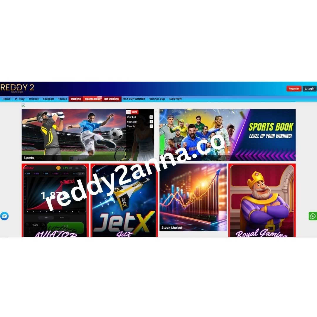 Reddy2anna Join the Excitement of Live Betting and Virtual Sports