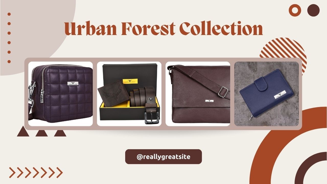 Urban Forest Collection: Premium Leather Accessories for Men and Women