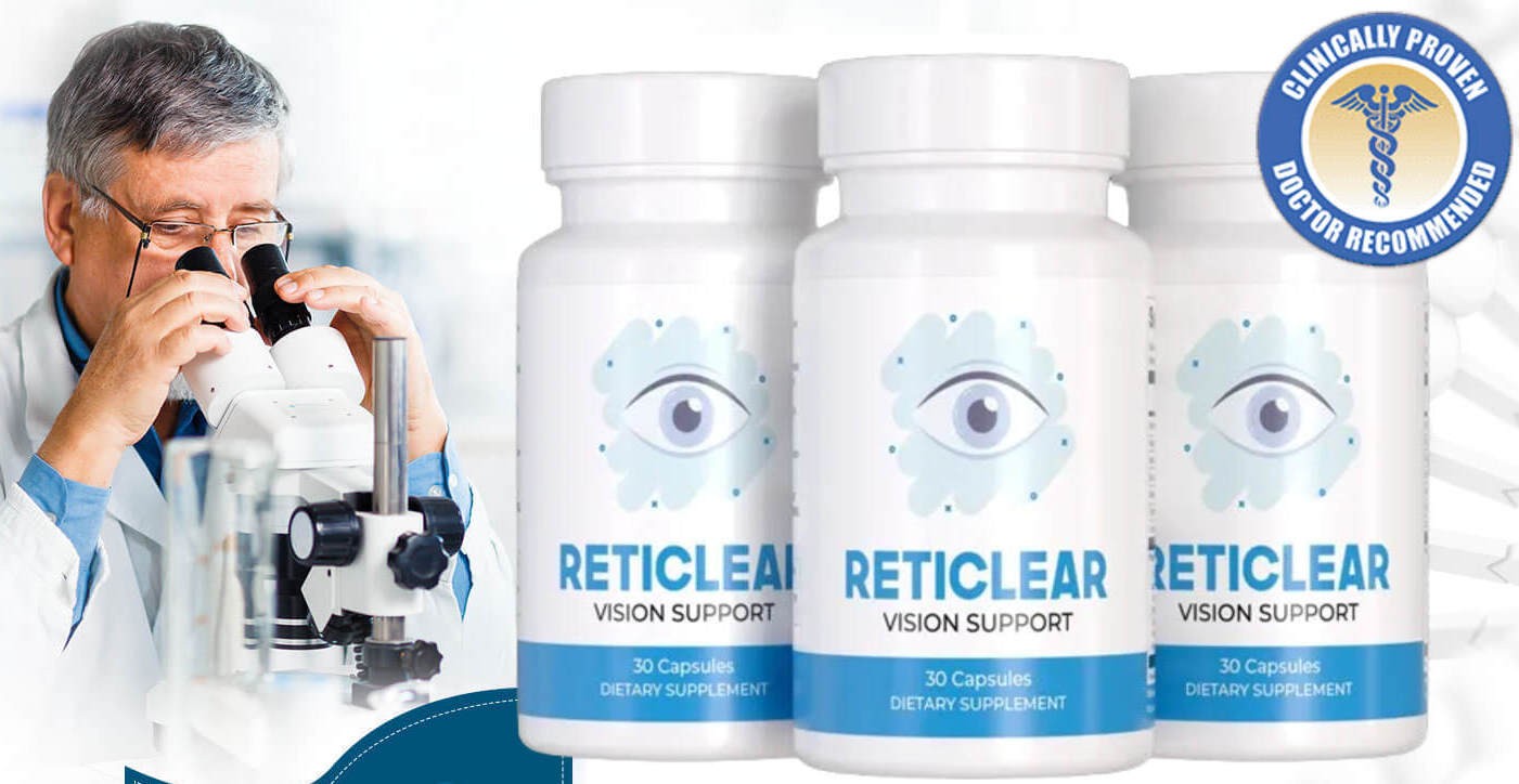 Reticlear (BLACK FRIDAY OFFERS) Boost Vision Functions, Improve Your Optical Health