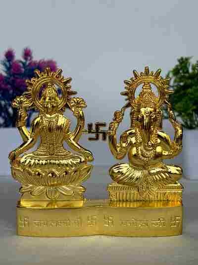 The Divine Union Lakshmi Ganesh Murti for Your Home