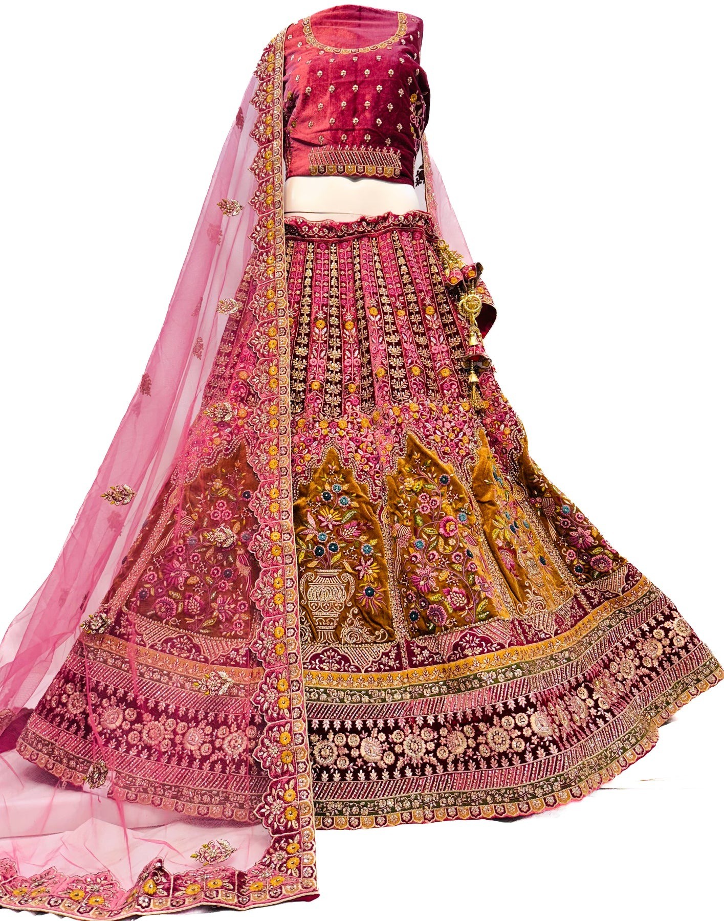 Wedding Lehenga for the Bride: Shop Premium Fabrics Online