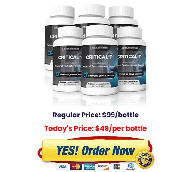 Critical T : (Testosterone Booster) Everything You’ve Been Wondering!