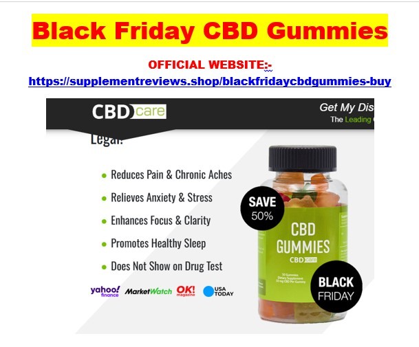 How to Score the Best Black Friday Sales on CBD Gummies