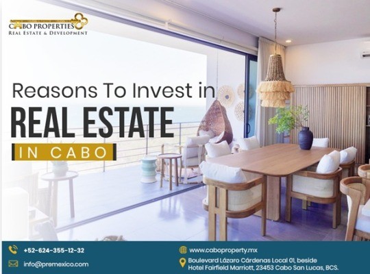 Reasons to Invest in Real Estate in Cabo