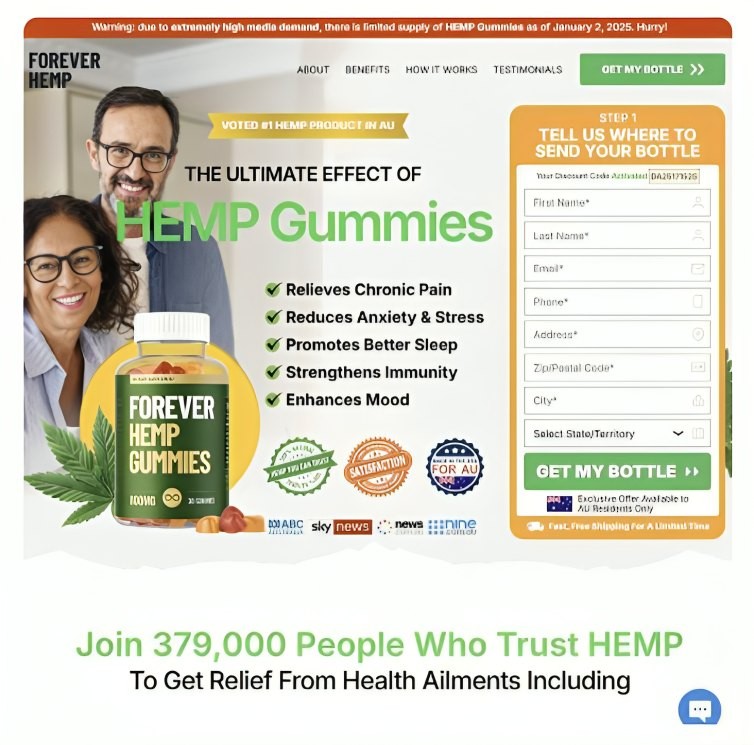 The Ultimate Guide To Forever Hemp Gummies Australia Au