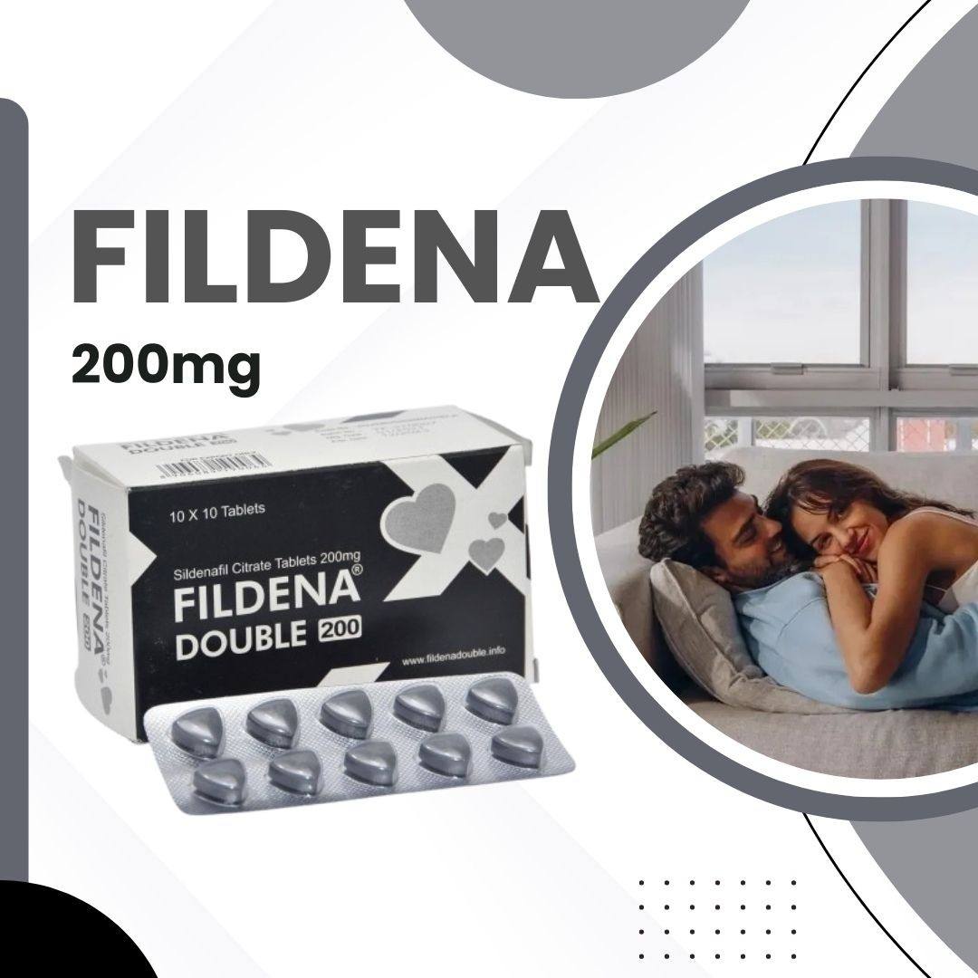 Fildena double 200 is the ideal alternative for rejuvenating physical and mental health