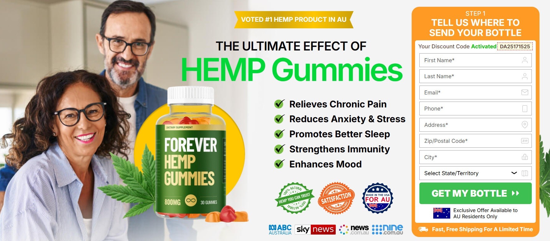 Forever Hemp Australia Reviews, Benefits, Ingredients & Price For Sale