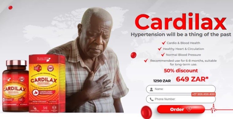 Cardilax: Are Natural Hypertension Capsules Effective? Reviews (ZA)