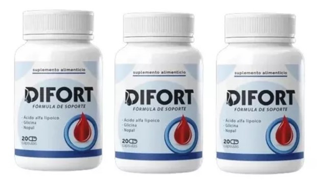 Difort: Cápsulas naturales para el control de los síntomas de la diabetes en México