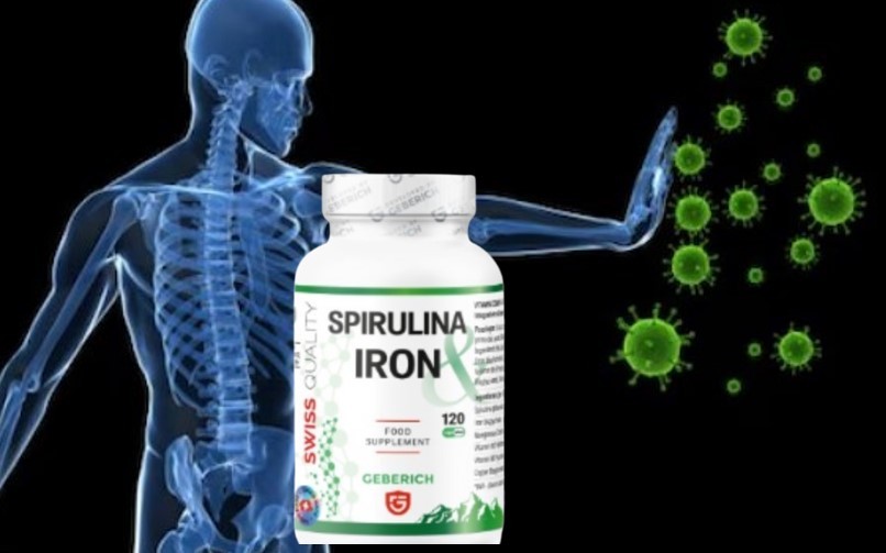 Spirulina Iron: Rafforza il sistema immunitario in modo naturale con le capsule biologiche! (Italy)