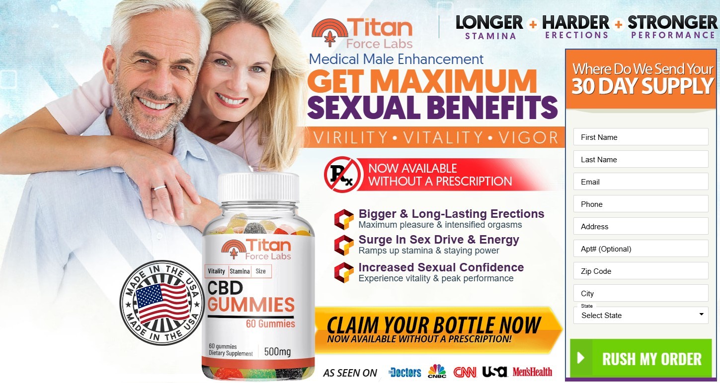 Titan Force Male Enhancement Gummies [Official Website] – Ingredients, Benefits & Consumer Insights