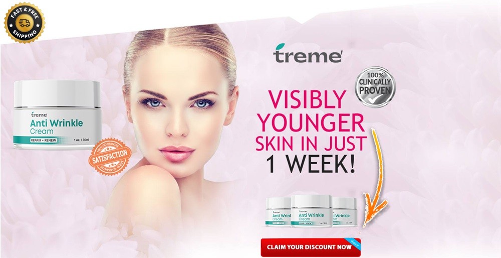 Treme Anti Wrinkle Cream: Combat Wrinkles & Boost Skin Hydration!