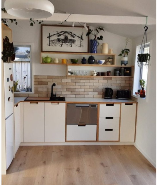 How to Combine White Melamine Boards with Plywood for Modern Kitchens