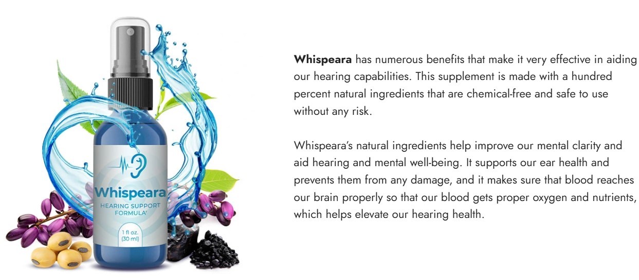 Whispeara Spray Benefits: Can This Supplement Actually Improve Your Hearing?