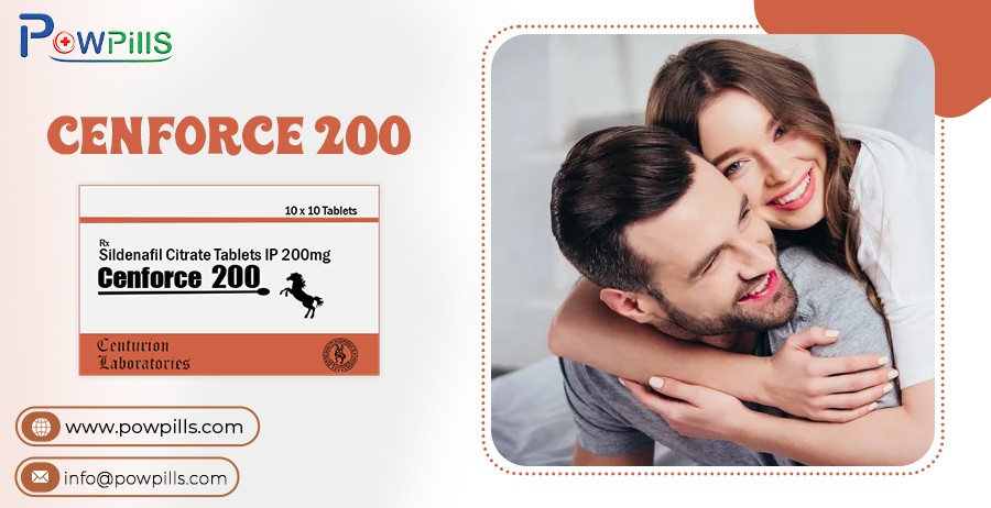 Cenforce 200: The Powerful Solution For Erectile Dysfunction