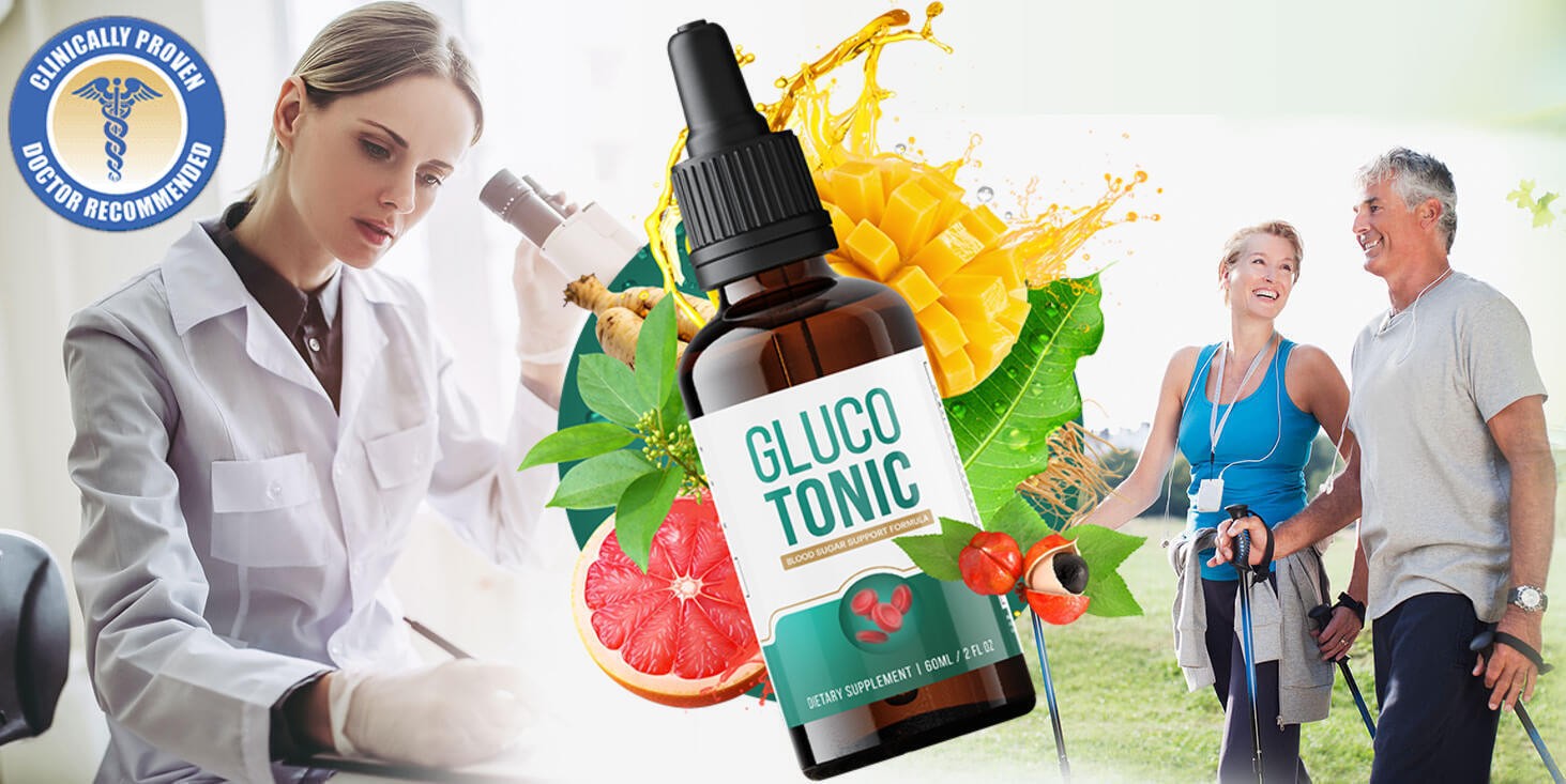 GlucoTonic (2025 USA Sale) Manage Blood Pressure, Sugar And Lipid Level