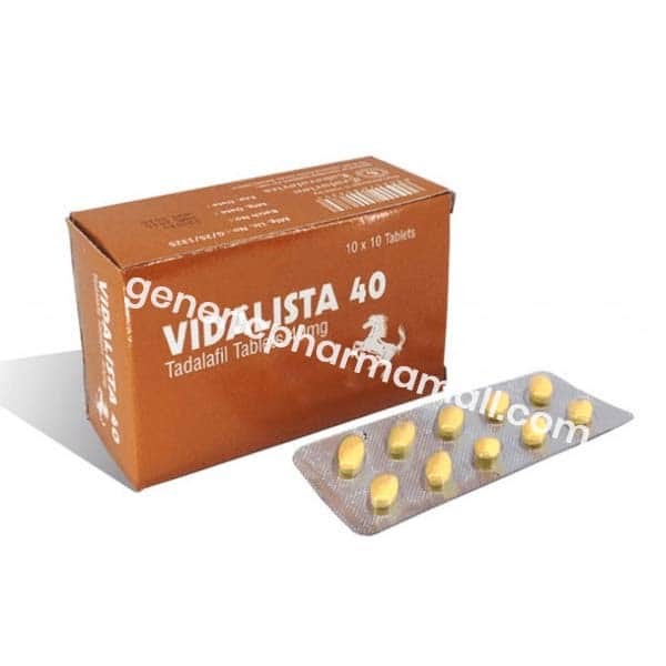 Highly Effective to Improve Erection by Using Vidalista 40mg