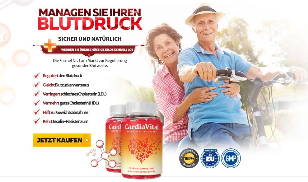 CardiaVital Naturlich Und Sicher DE, AT, CH [Offizielle Website] – Inhaltsstoffe, Vorteile und Verbrauchereinblicke