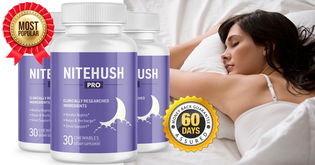 NiteHush Pro (PRICE UPDATES) Help To Maintain Throat's Respiratory Nerves