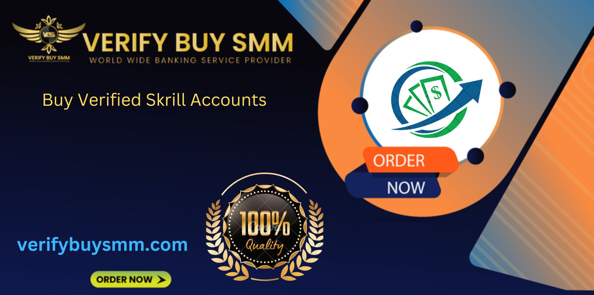 Buy Verified Skrill Accounts - 100% Verified & Safe