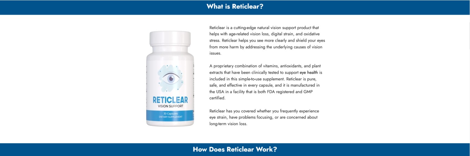 Is Reticlear safe?