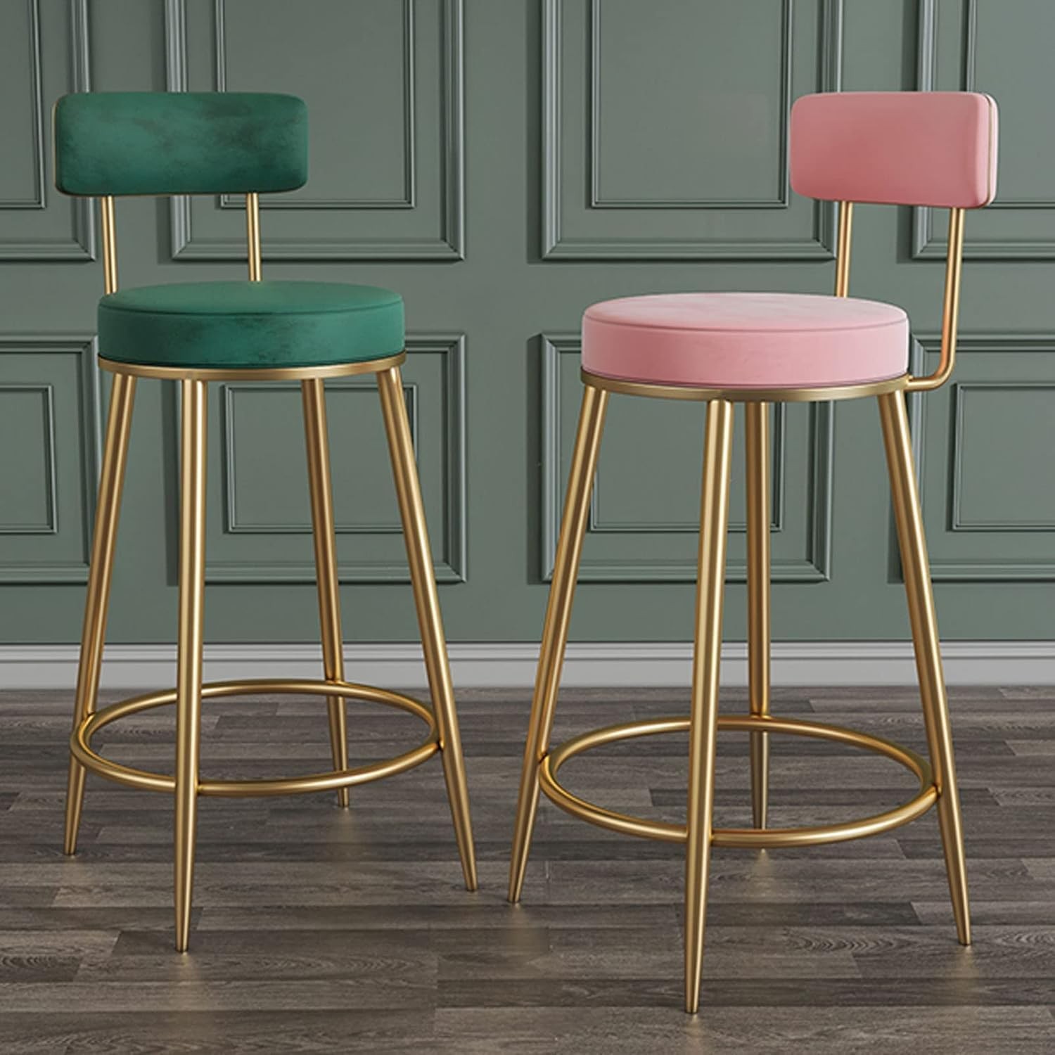 Comfortable Seating for Any Stylish Space Luxurious Velvet Bar Stools