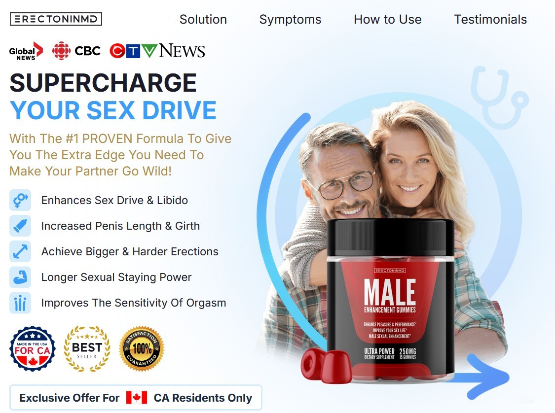 ErectoninMD "Official Website" Results & Its Ingredients – Use It!