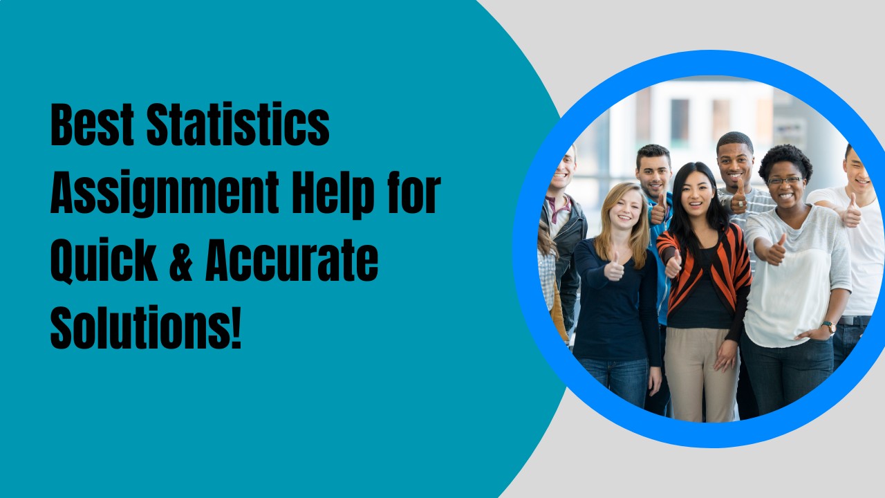 Best Statistics Assignment Help for Quick & Accurate Solutions!