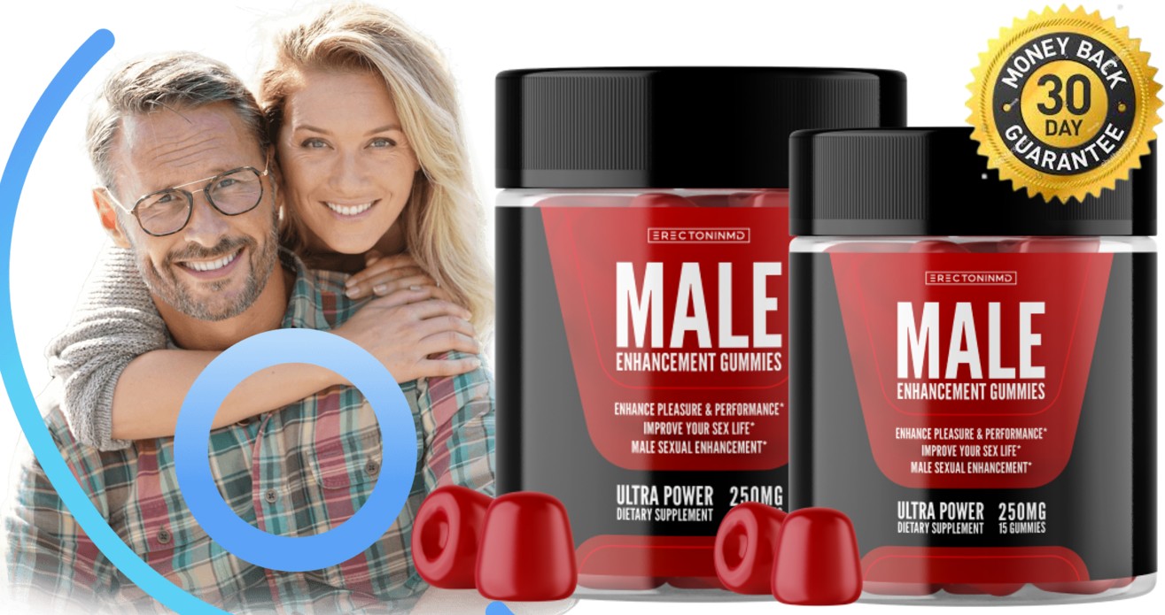 ErectoninMD Gummies-Now Ejaculate with more force & volume instead of measly few drops!