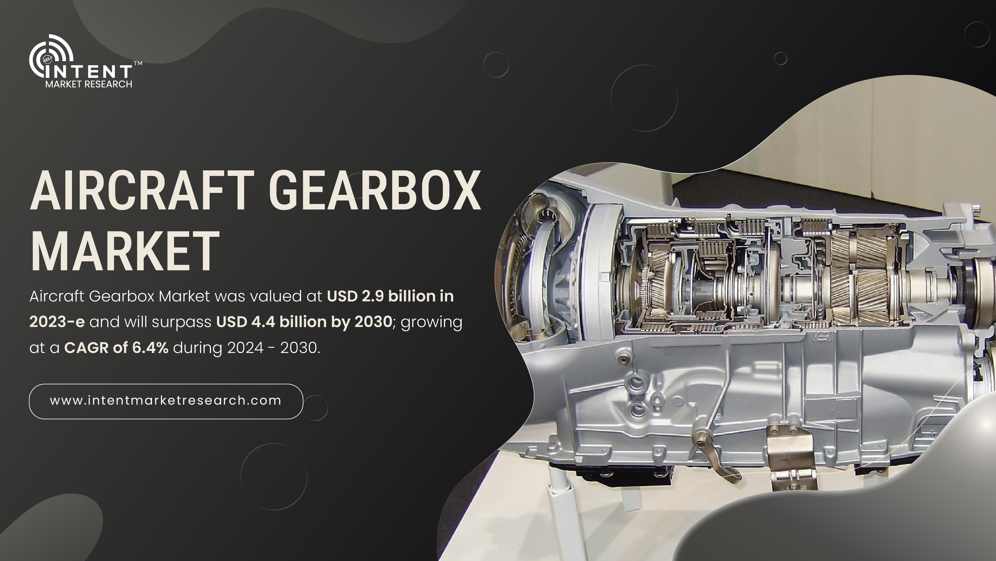 Aircraft Gearbox Market to Achieve $4.4B Valuation by 2030 with Consistent 6.4% CAGR Growth