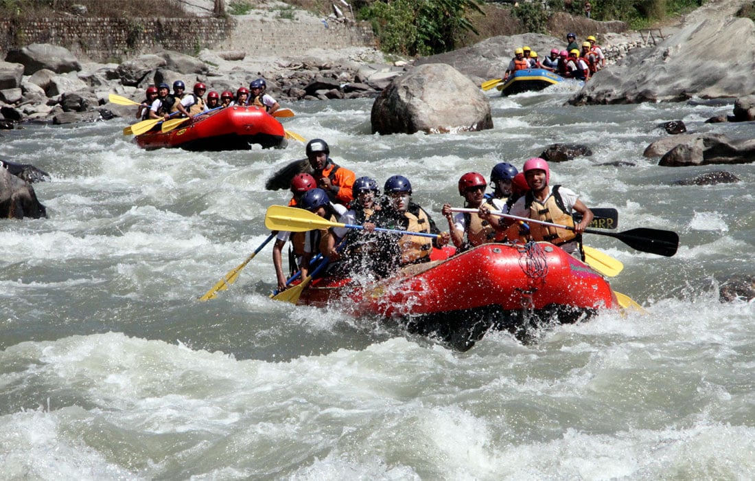 River Rafting In Nepal