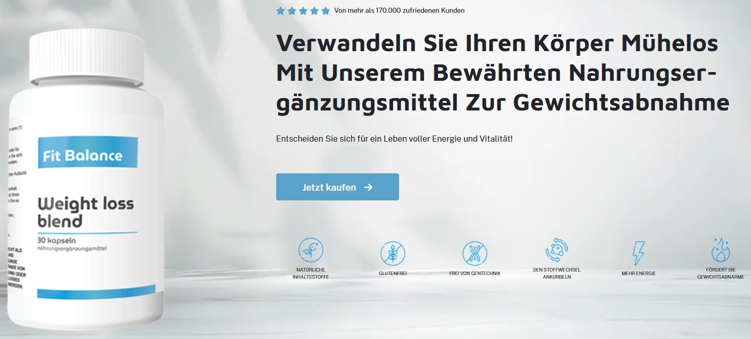 FitBalance Erfahrungen - So starten Sie noch heute Ihre Gewichtsabnahme mit Fit Balance