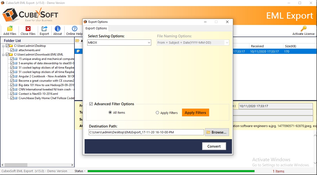 How Do I Open an EML File to MBOX with An Attachment? (Top 2 Solution)