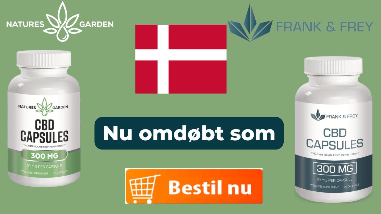 Natures Garden CBD Kapsler Pris, Anmeldelser og Købsmuligheder i Danmark 2025