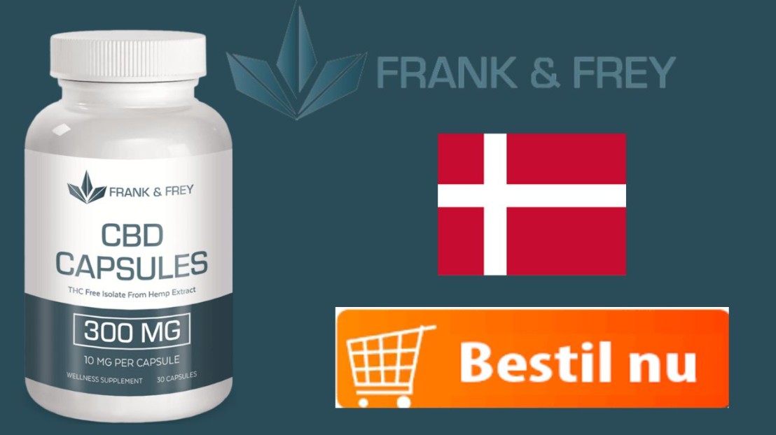 Frank & Frey CBD 300MG Capsules Danmark Reviews: Smerte og Søvn Støtte