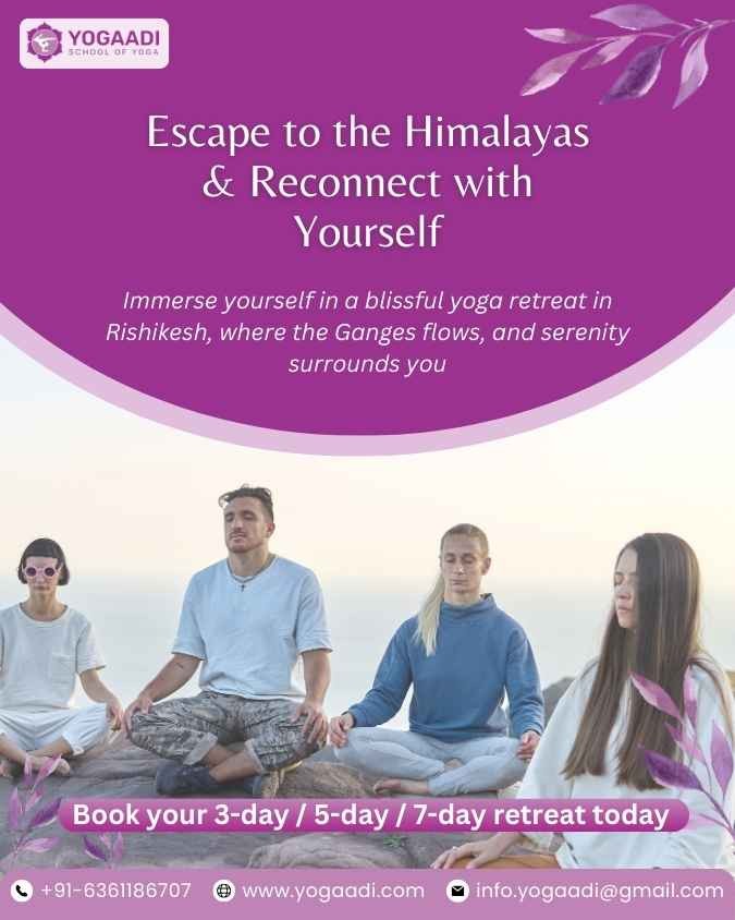 Rejuvenate Your Mind and Body with a 5 Days Yoga Retreat in Rishikesh