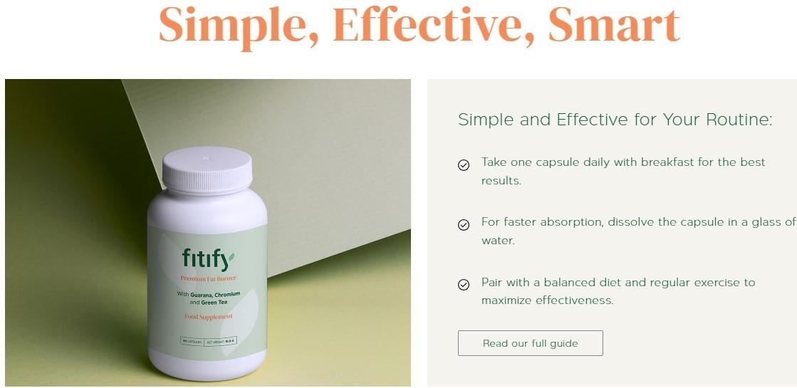 Fitify Weight Loss Pills Reviews: How They Work, Benefits, and Official Purchase Information