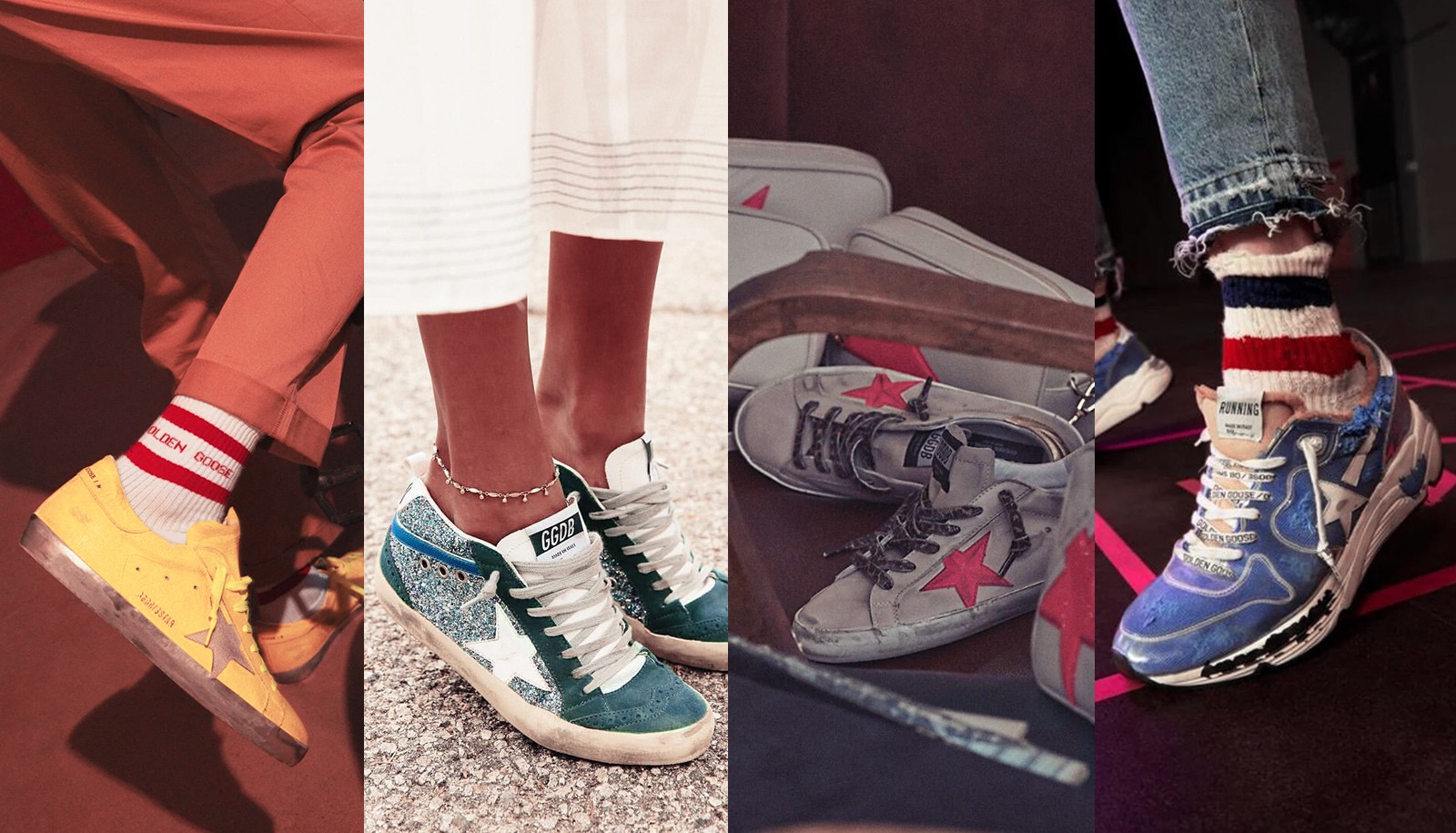 Golden Goose Mid Star Sneakers comes to the full look there