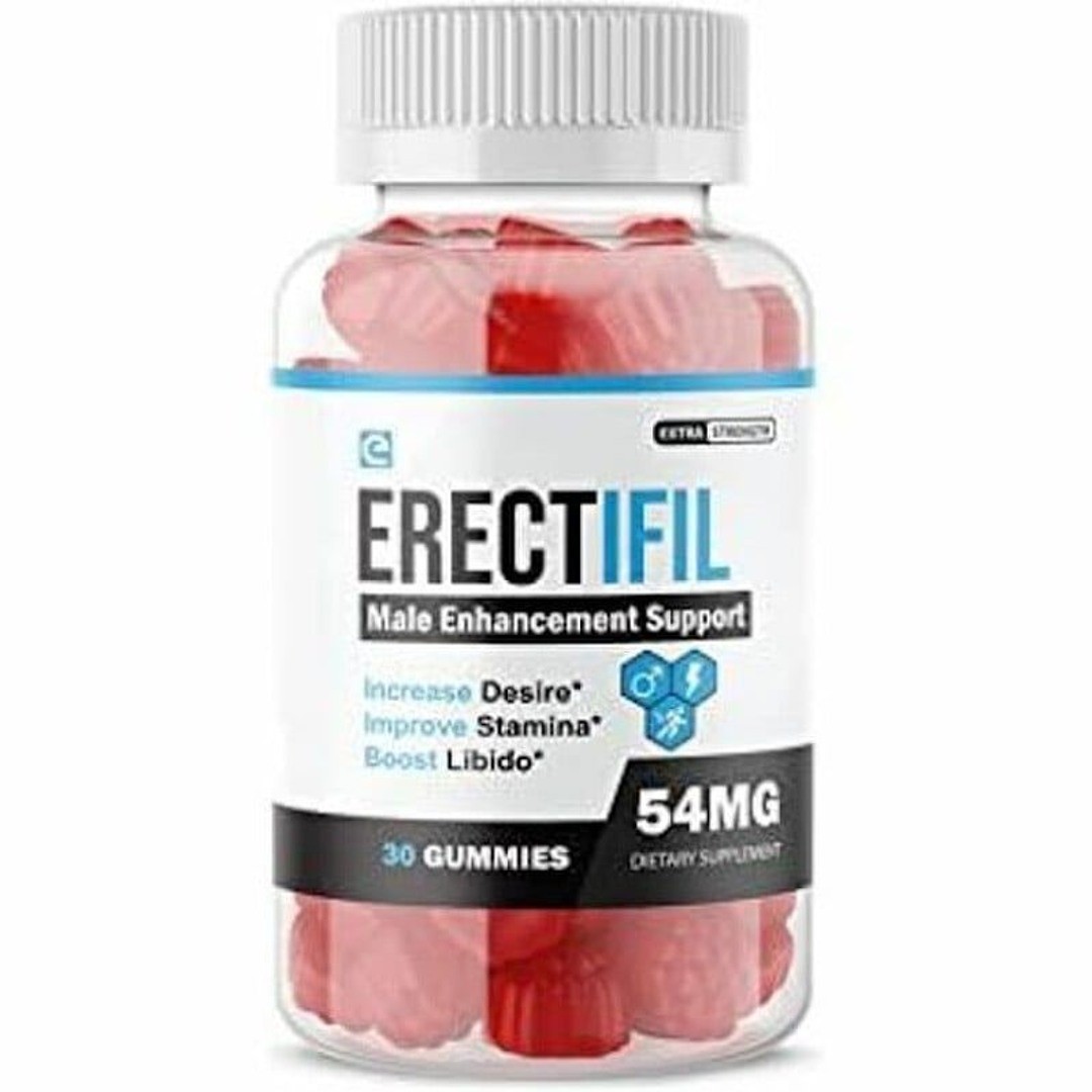 Erectafil CBD Gummies: A Natural Boost for Male Performance and Vitality