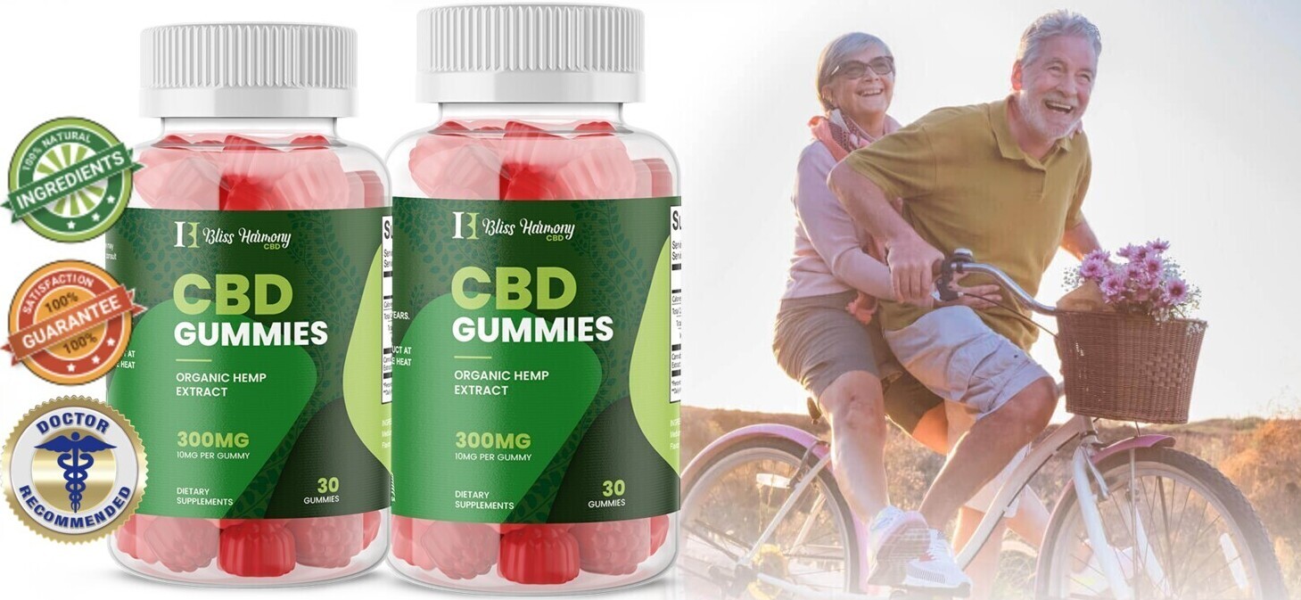 Bliss Harmony CBD Gummies (USA Report) Reduces Pain & Chronic Aches, Enhances Focus