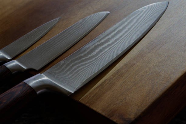Damast Messer – Eleganz und Schärfe vereint