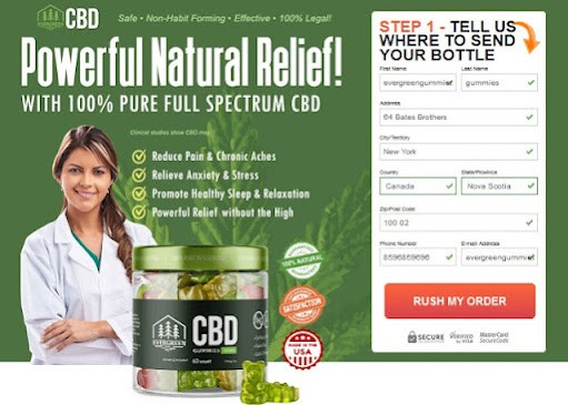 Evergreen Farms CBD Gummies – Natural Relief for Pain, Stress & Better Sleep!