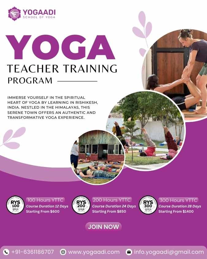Deepen Your Practice with a 100 Hour Yoga Teacher Training Course in Rishikesh