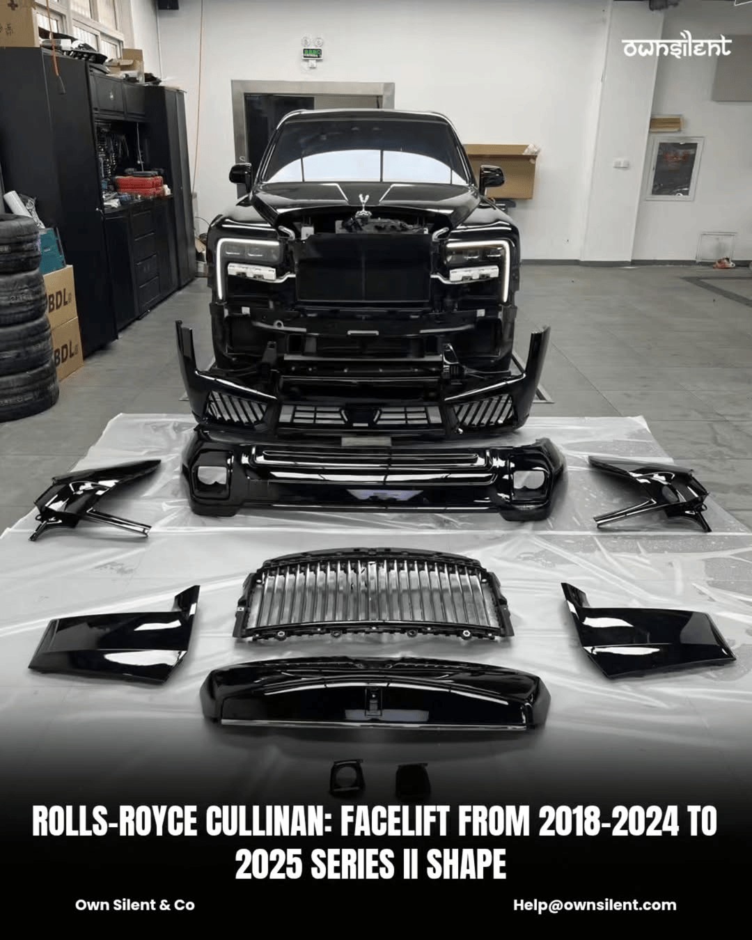 Rolls-Royce Cullinan Conversion Kit (Mansory,Brabus)