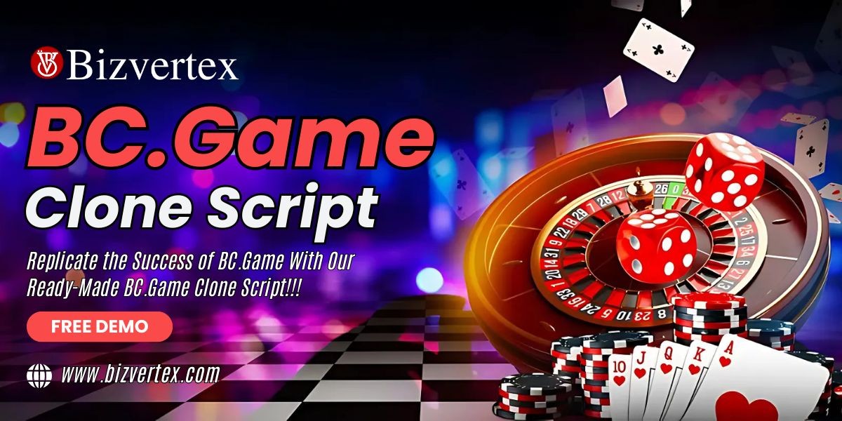 How to Launch a Profitable Crypto Casino with BC.Game Clone Script by Bizvertex?