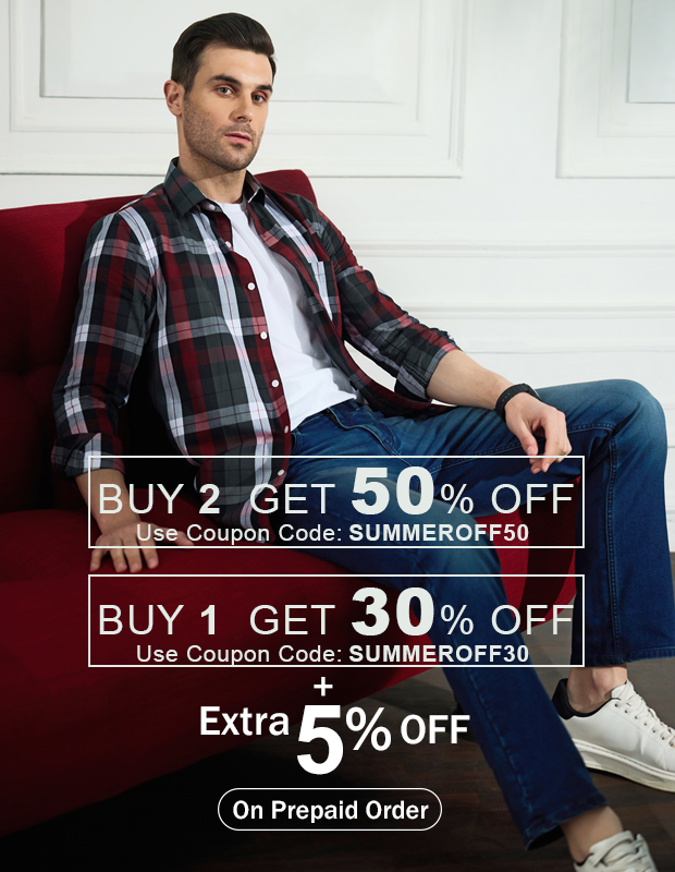 Long Sleeve Cotton Shirts for Men | Premium Cotton Shirts | Krazzy Collar